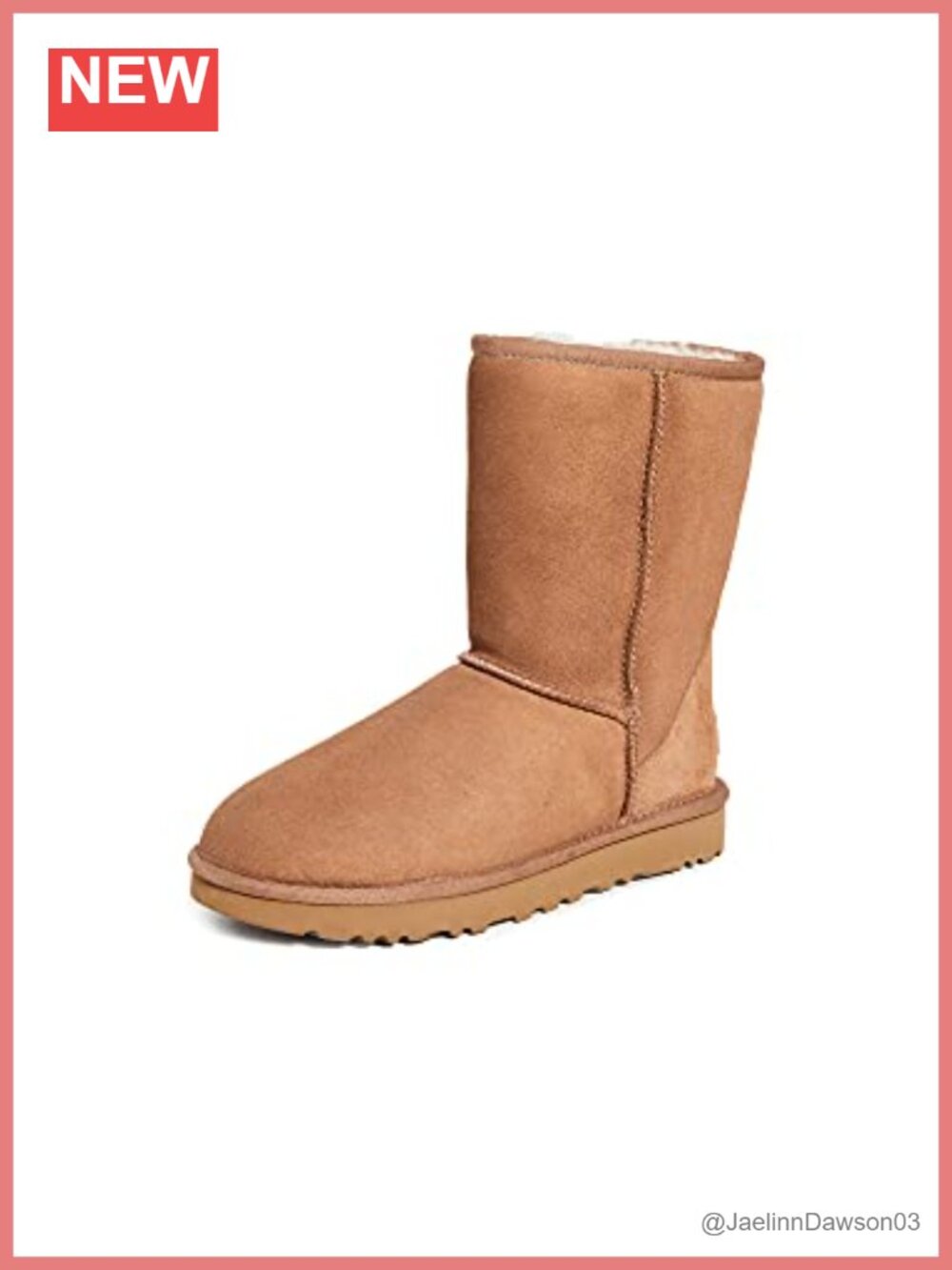 Women Mid-Calf Sheepskin Boot Pull-On Suede Heel Counter